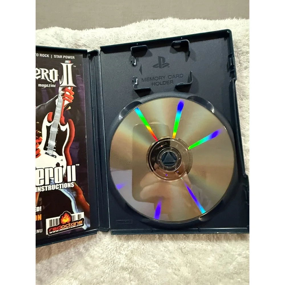 Playstation 2‎ PS2 Game Guitar Hero II Complete Disc Manual Case TESTED.